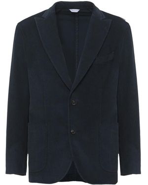 Boglioli Jassen ,Blauw ,Katoen Katoenen Blazer