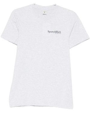 Sporty & Rich T-Shirts - White
