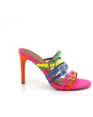 Kurt Geiger Heeled Mules - Rose