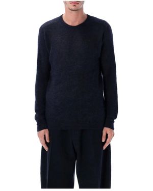 AURALEE Suri Alpaca Sweater - Blauw