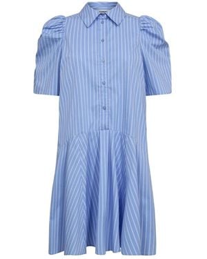 co'couture Shirt Dresses - Blue