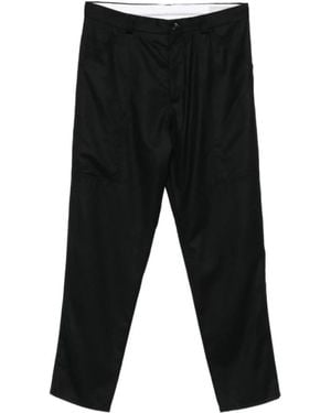 Brunello Cucinelli Straight Trousers - Black