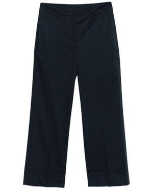Incotex Cropped Trousers - Blu