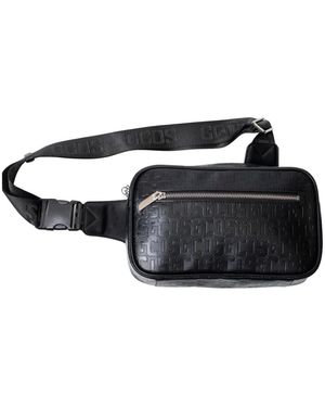 Gcds Tassen ,Zwart ,Leer Fannypack Band