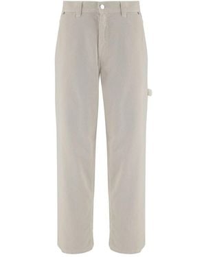 Haikure Ribbed Cotton Velvet Pants - Grijs