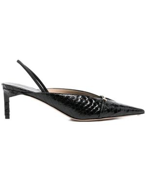 Tom Ford Sling-Back Leren Pump - Zwart