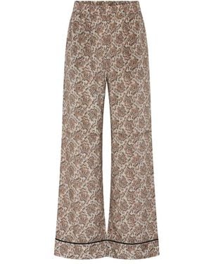 Heartmade Wide Trousers - Neutro