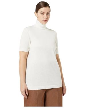 Marina Rinaldi Turtlenecks - Blanc