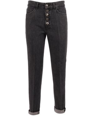 Dondup Cropped Jeans - Black