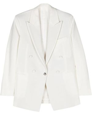 Lanvin Single-Breasted Blazer - Wit