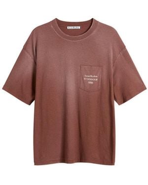 Acne Studios T-Shirts - Brown
