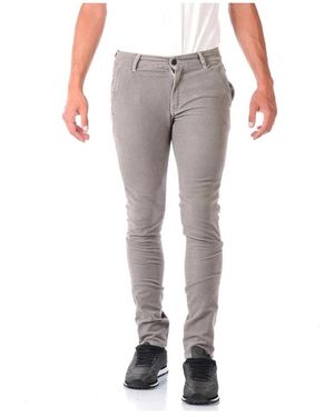 Daniele Alessandrini Slim-Fit Trousers - Grey