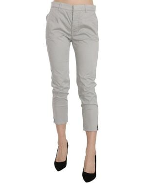 Jucca Cropped Trousers - Grey