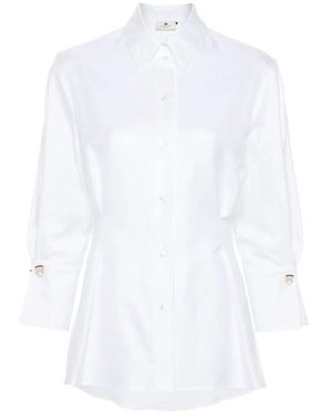 Elisabetta Franchi Shirts - White
