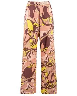 Nenette Wide Trousers - Orange