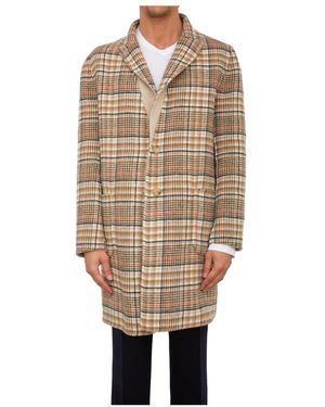 Etro Single-Breasted Coats - Neutro