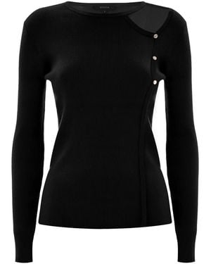 Kocca Chique Slim Fit Trui - Zwart