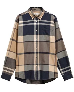 Barbour Dunoon Tailored Long-Sleeved Shirt - Blauw