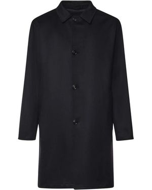 Sartorio Napoli Single-Breasted Coats - Noir