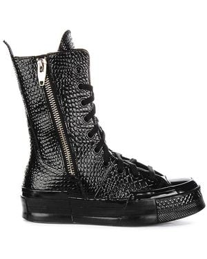 Converse Lace-Up Boots - Black