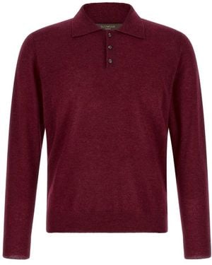 Zanone Polo Shirts - Red