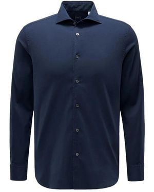 Fedeli Casual Shirts - Blue