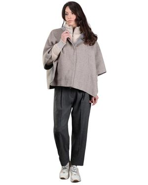 Moorer Ponchos - Grey