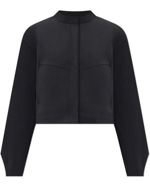 Nike 24.7 Perfectstretch Dri-Fit Loose-Fit Cropped Jacket - Schwarz