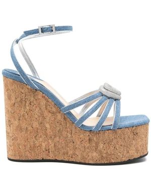 Mach & Mach Wedges - Bleu