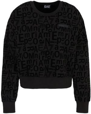 EA7 Sweatshirts - Black
