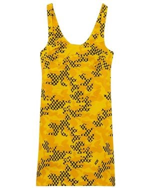 Gcds Short Dresses - Yellow