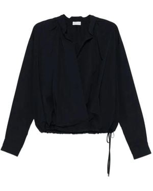 Dries Van Noten Blouses - Zwart