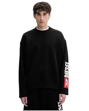 DIESEL Sweatshirts - Negro
