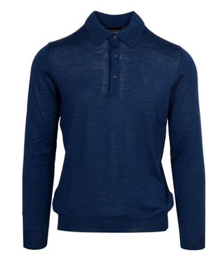 Fay T-Shirts En Polo's Blauw