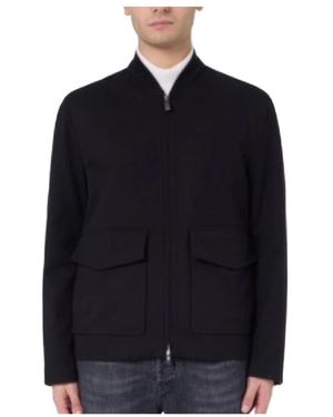 Paolo Pecora Light Jackets - Black