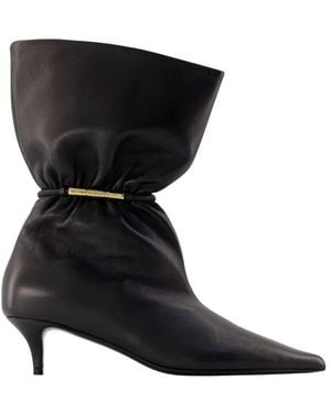 Balmain Heeled Boots - Nero