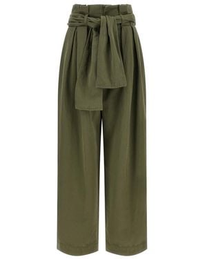 Balmain Tapered Trousers - Green