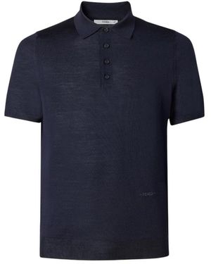 Fendi Tops ,Blauw ,Polo M.C. Basic