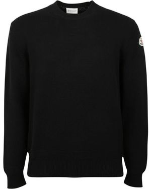 Moncler Sweatshirts - Black