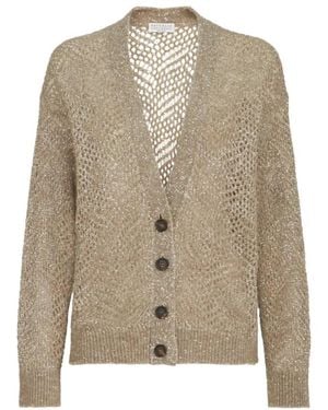 Brunello Cucinelli Cardigans - Neutro