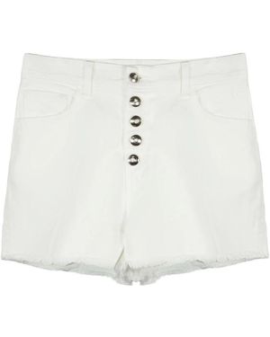 Dondup Denim Shorts - White