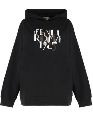 Fendi Oversized Sweatshirt - Zwart