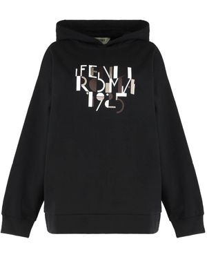 Fendi Oversized Sweatshirt - Zwart