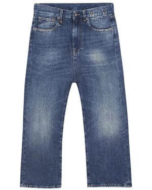 R13 Jeans ,Blauw ,Katoen Tailored Drop Jean