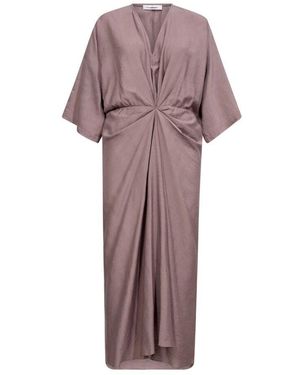 co'couture Elegantes Knotenkleid - Pink
