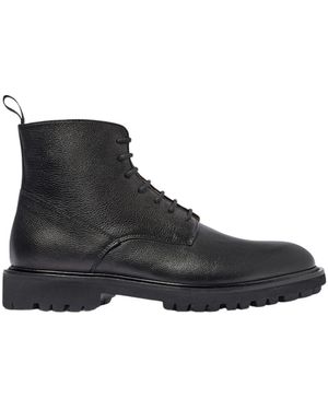 SCAROSSO Lace-Up Boots - Negro