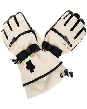 Moncler Accessoires ,Leer Grenoble Reusch Handschoenen - Zwart