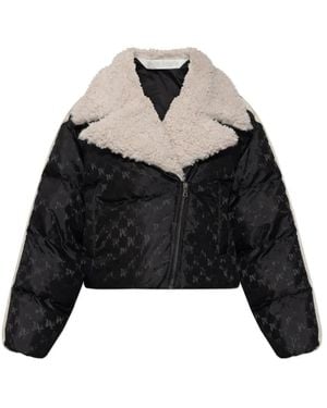 Palm Angels Winter Jackets - Zwart