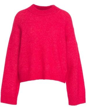 Second Female Round-Neck Knitwear - Rosa