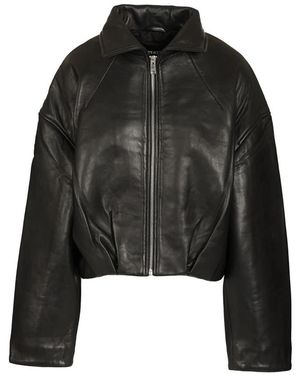 ROTATE BIRGER CHRISTENSEN Leather Jackets - Black